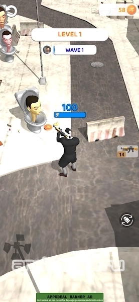 Skibidi War - Toilets Attack - скриншот 4