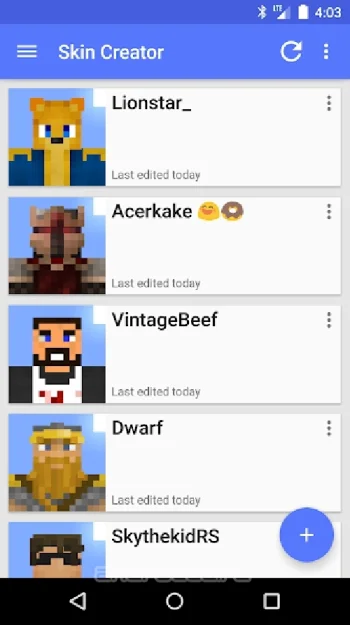 Skin Creator for Minecraft - скриншот 1