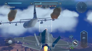 Sky Warriors: воздушные бои - скриншот 4