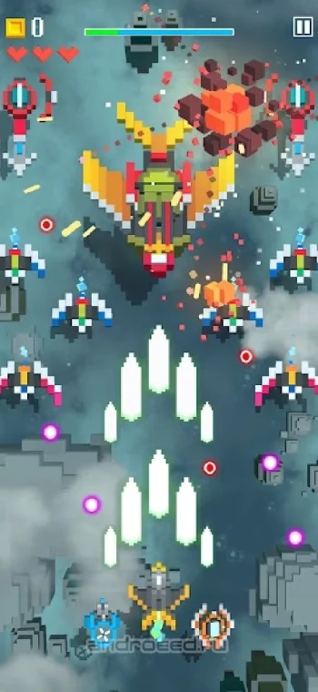 Sky Wings: Pixel Fighter 3D - скриншот 5