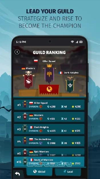 Slash & Roll: Live Guild Raids - скриншот 5