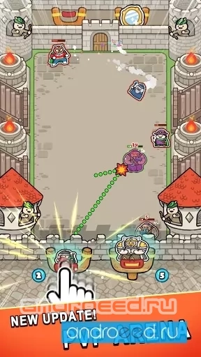 Smash Kingdom : Slingshot Action Defense - скриншот 2