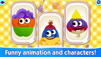 Смешная Еда 2! Развивающие Игры для Детей 3 лет - скриншот 3