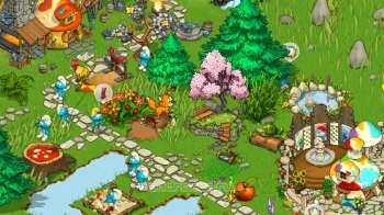 Smurfs Village Magical Meadow - скриншот 4