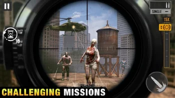 Снайпер зомби: Sniper Zombies Offline - скриншот 1