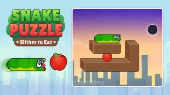 Snake Puzzle: Slither to Eat - скриншот 4
