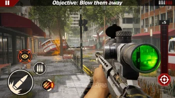 SNIPER ZOMBIES 2: Crime City - скриншот 3