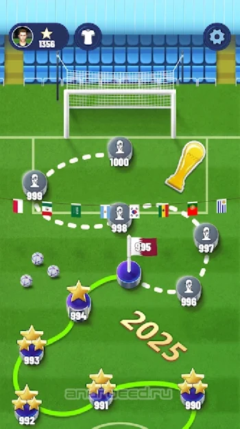 Soccer Super Star - футбол - скриншот 4