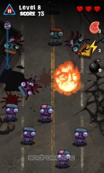 Сокрушитель зомби Zombie Smash - скриншот 2