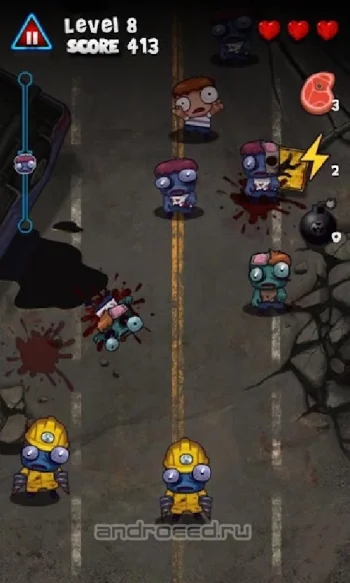 Сокрушитель зомби Zombie Smash - скриншот 4