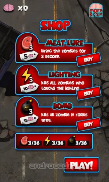 Сокрушитель зомби Zombie Smash - скриншот 5