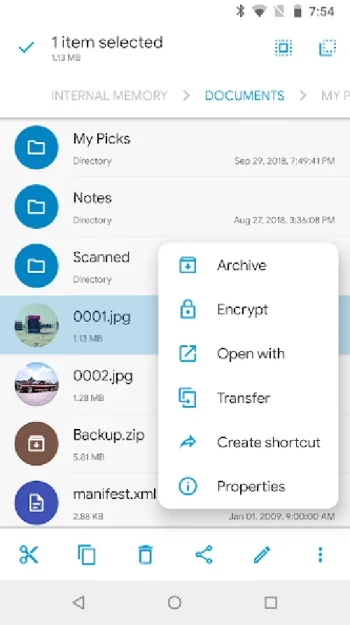 Solid Explorer File Manager - скриншот 1