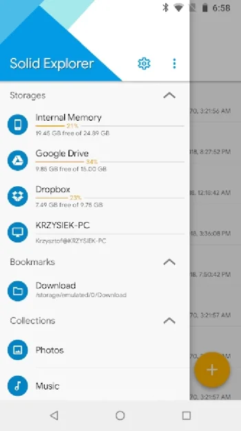 Solid Explorer File Manager - скриншот 2