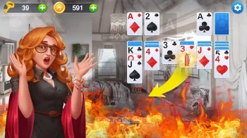 Solitaire Makeover: Home Design Game - скриншот 1