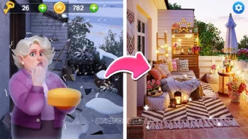Solitaire Makeover: Home Design Game - скриншот 2