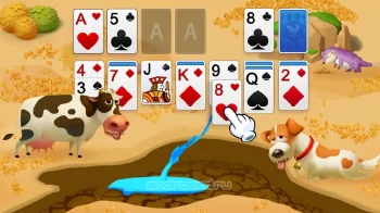 Solitaire - My Farm Friends - скриншот 1