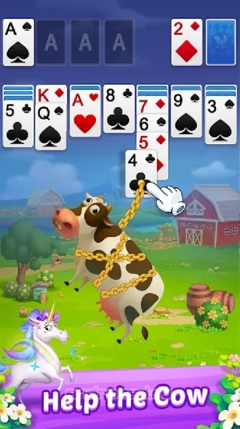 Solitaire - My Farm Friends - скриншот 4