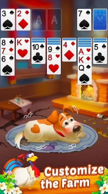 Solitaire - My Farm Friends - скриншот 5