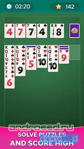 Card Puzzle Solitaire - скриншот 3