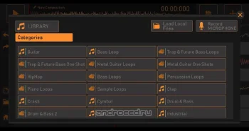 Song Maker - Бесплатный музыкальный микшер - скриншот 4