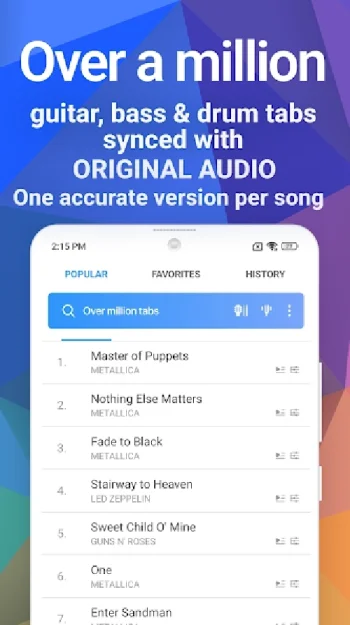 Songsterr Guitar Tabs & Chords - скриншот 1