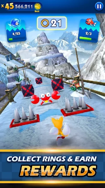 Sonic Dash - скриншот 4