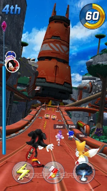 Sonic Forces боевой & бег игры - скриншот 2