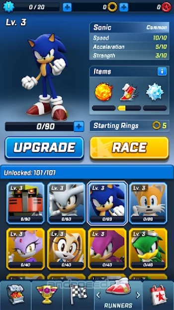 Sonic Forces боевой & бег игры - скриншот 5