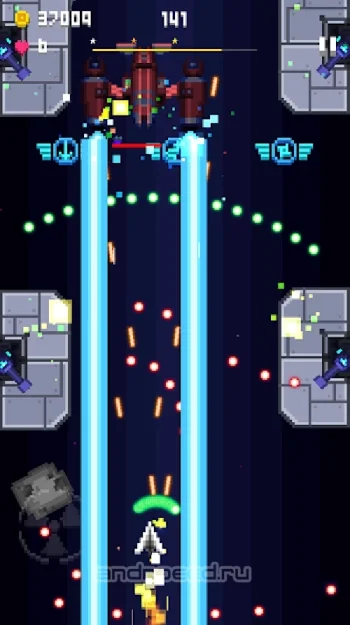 Space War - 2D Pixel Retro Shooter - скриншот 2
