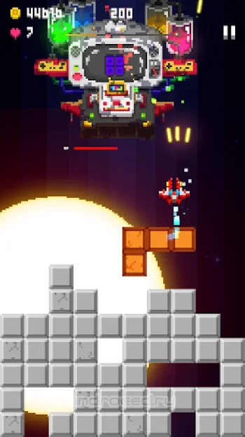 Space War - 2D Pixel Retro Shooter - скриншот 3