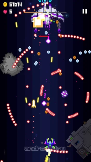 Space War - 2D Pixel Retro Shooter - скриншот 4