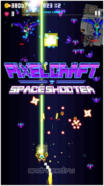 Space War - 2D Pixel Retro Shooter - скриншот 5