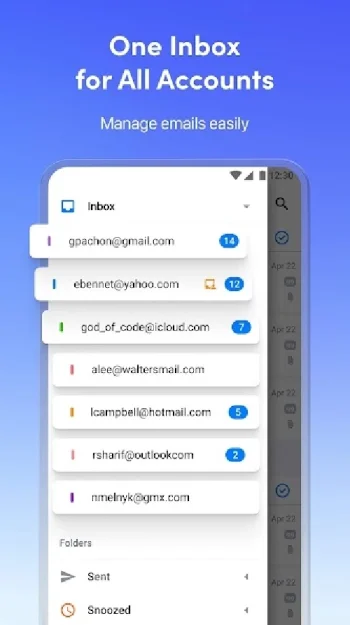 Spark – Почта для Gmail, mail.ru, Yandex и Outlook - скриншот 3