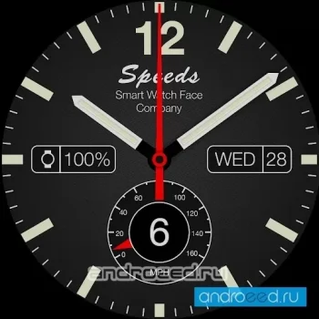 Speeds Watch Face - скриншот 3