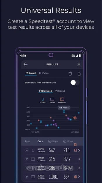 Speedtest.net - скриншот 3