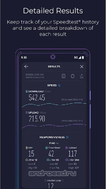 Speedtest.net - скриншот 4