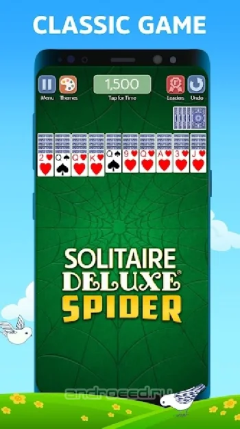 Spider Solitaire Deluxe® 2 - скриншот 1