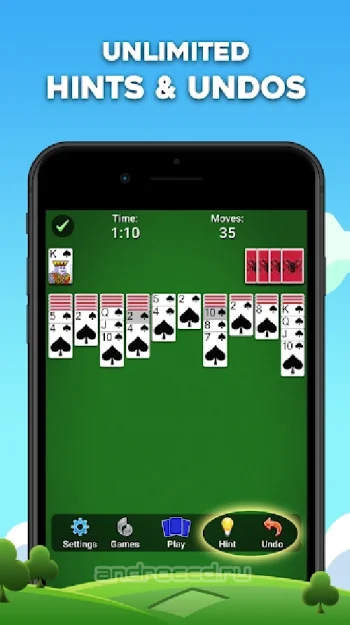 Spider Solitaire - скриншот 3