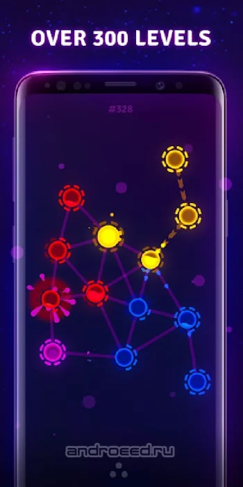 Splash Wars - glow space strategy game - скриншот 3