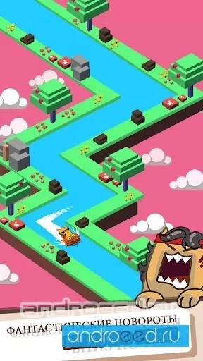 Splashy Cats: Endless ZigZag - скриншот 2