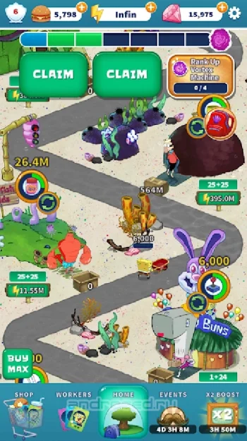 SpongeBob’s Idle Adventures - скриншот 5
