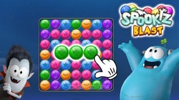 Spookiz Blast : Blast Puzzle Game - скриншот 2