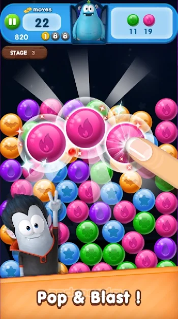 Spookiz Blast : Blast Puzzle Game - скриншот 4