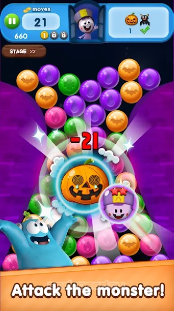 Spookiz Blast : Blast Puzzle Game - скриншот 5