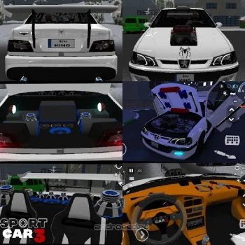 Sport car 3 : Taxi & Police - drive simulator - скриншот 1
