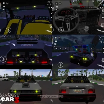 Sport car 3 : Taxi & Police - drive simulator - скриншот 3