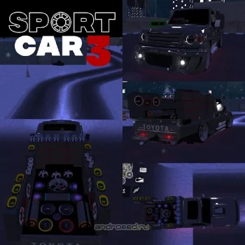 Sport car 3 : Taxi & Police - drive simulator - скриншот 5