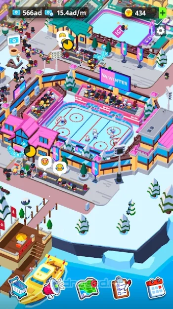 Sports City Tycoon Game - создайте империю спорта - скриншот 5