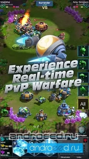 Star Assault: PvP RTS Game - скриншот 1