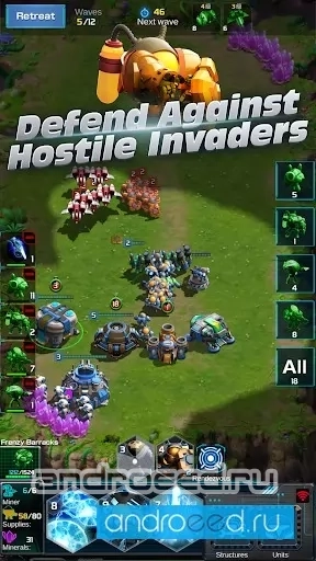Star Assault: PvP RTS Game - скриншот 2